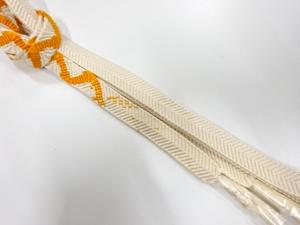 未使用品　正絹　手組帯締め